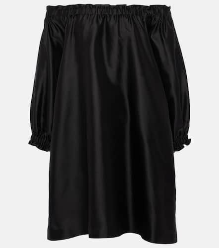 Robe Lepre en soie et coton à encolure bardot - Max Mara - Modalova