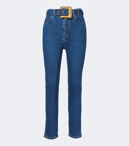 Balmain Jean slim à ceinture - Balmain - Modalova