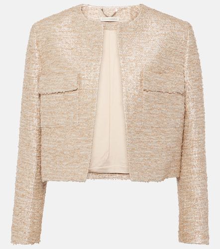 Veste Pheblia raccourcie en tweed - Emilia Wickstead - Modalova