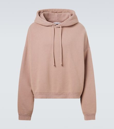 Sweat-shirt à capuche en coton à logo - Acne Studios - Modalova