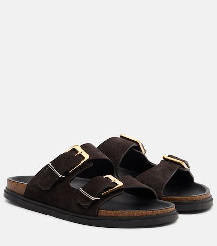 The Row Mules en daim - The Row - Modalova