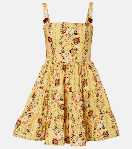 Robe Lima en coton à fleurs - Agua by Agua Bendita - Modalova
