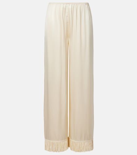 Dôen Pantalon ample Lavon en soie à franges - Doen - Modalova