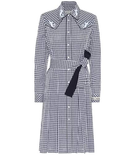 Robe Olivia en coton à carreaux - Golden Goose - Modalova