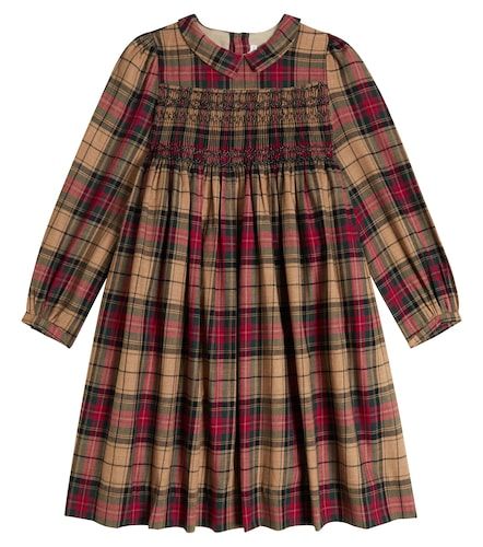 Robe Donatelle en coton à carreaux - Bonpoint - Modalova