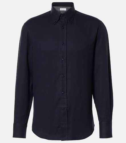 Chemise en coton mélangé - Brunello Cucinelli - Modalova