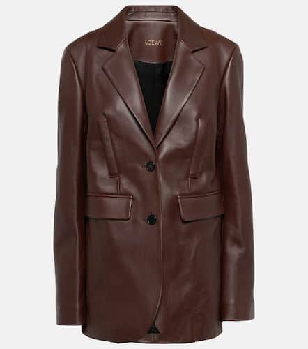 Loewe Blazer en cuir - Loewe - Modalova