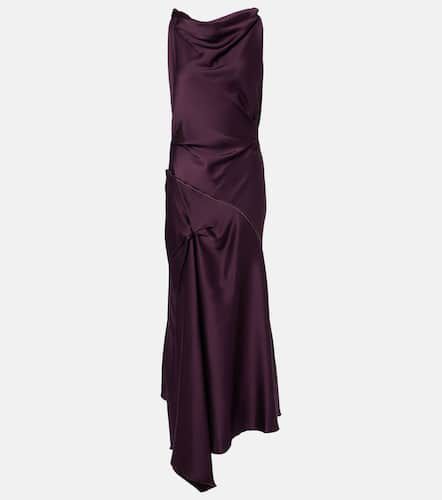 Robe longue asymétrique - Victoria Beckham - Modalova