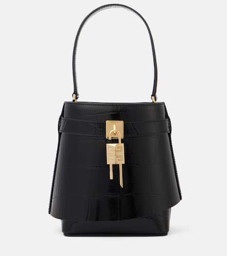 Sac seau Shark Lock Medium en cuir - Givenchy - Modalova