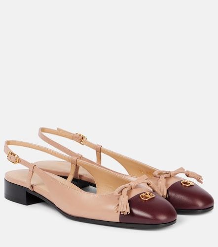 Ballerines slingback Valet Du Roi en cuir - Valentino Garavani - Modalova