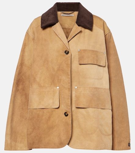 Veste en coton et velours côtelé - Stella McCartney - Modalova