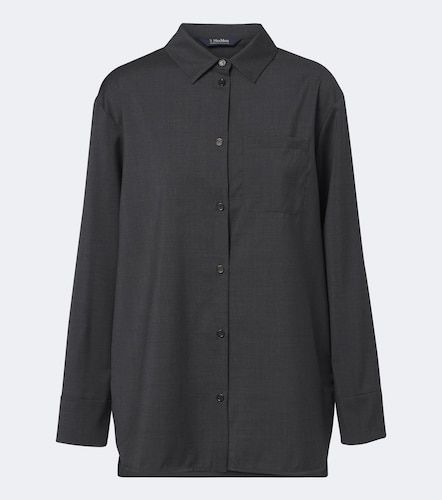 S Max Mara Chemise en laine vierge - 'S Max Mara - Modalova