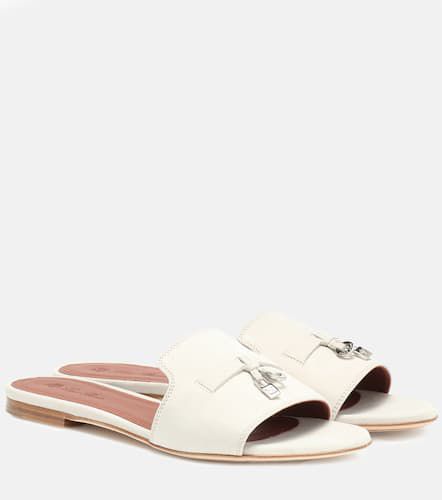 Mules Summer Charms en cuir - Loro Piana - Modalova