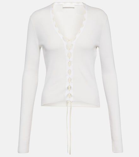 Cardigan en coton mélangé - Dion Lee - Modalova