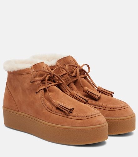 Bottines H681 à plateforme en daim - Hogan - Modalova