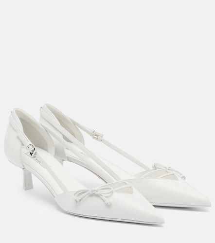 Prada Escarpins en cuir à nœud - Prada - Modalova