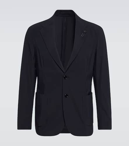 Lardini Blazer droit en gabardine - Lardini - Modalova