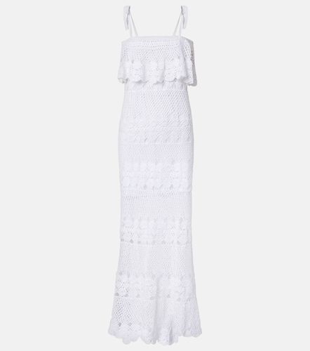 Robe longue Marianne en crochet de coton - Anna Kosturova - Modalova