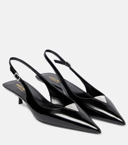 Escarpins Cherish en cuir - Saint Laurent - Modalova