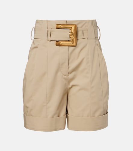 Balmain Short en gabardine de coton - Balmain - Modalova