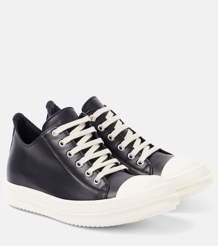 Baskets Sneaks Low en cuir - Rick Owens - Modalova