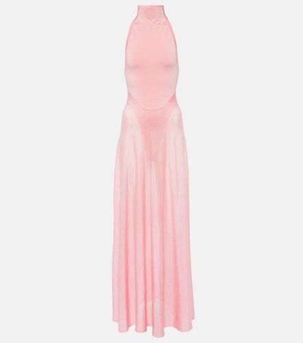 Alaïa Robe longue à col roulé - Alaia - Modalova