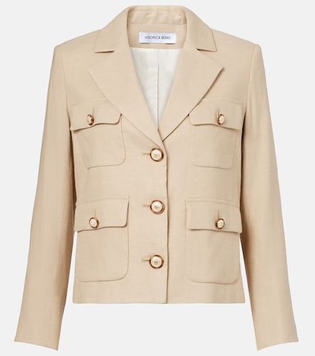 Blazer Schuyler en lin mélangé - Veronica Beard - Modalova