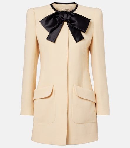 Valentino Manteau en laine vierge - Valentino - Modalova