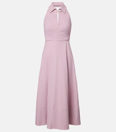 Robe midi Mackey en coton mélangé - Veronica Beard - Modalova