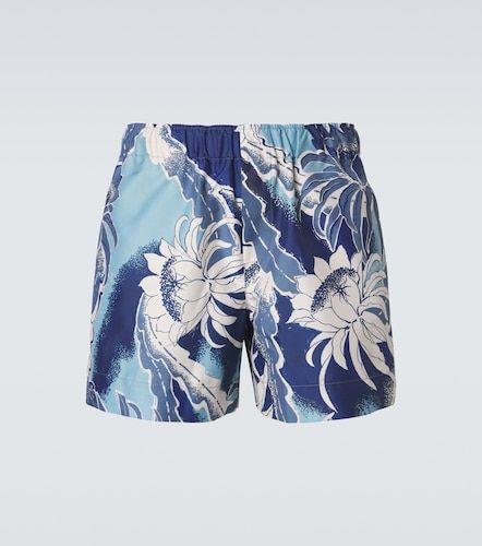 Short de bain en coton à imprimé floral - JW Anderson - Modalova