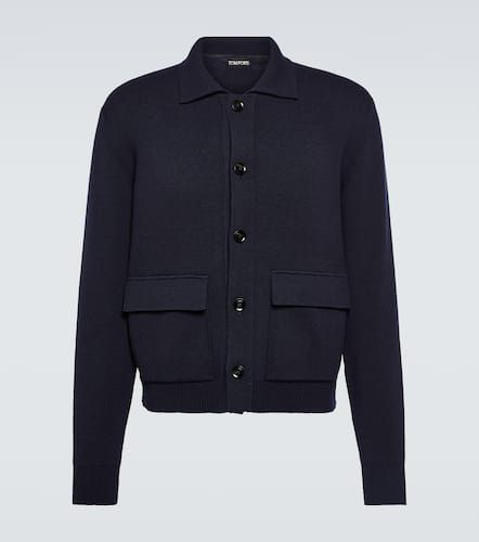 Tom Ford Cardigan en laine et soie - Tom Ford - Modalova