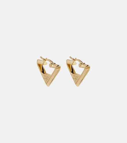 Prada Boucles d’oreilles à logo - Prada - Modalova