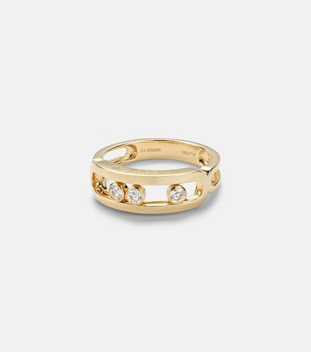 Bague Move Classique en or 18 ct et diamants - Messika - Modalova