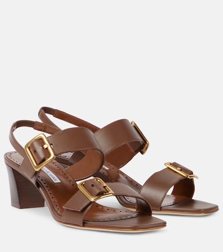 Sandales Thalitsli en cuir - Manolo Blahnik - Modalova