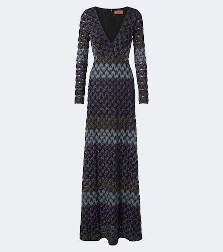Missoni Robe longue en lamé - Missoni - Modalova