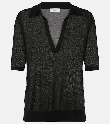 Pull polo Frank en cachemire et soie - Gabriela Hearst - Modalova