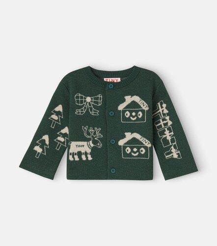 Bébé – Cardigan Tiny Town en laine mélangée - Tinycottons - Modalova