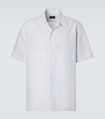 Brioni Chemise rayée en lin - Brioni - Modalova