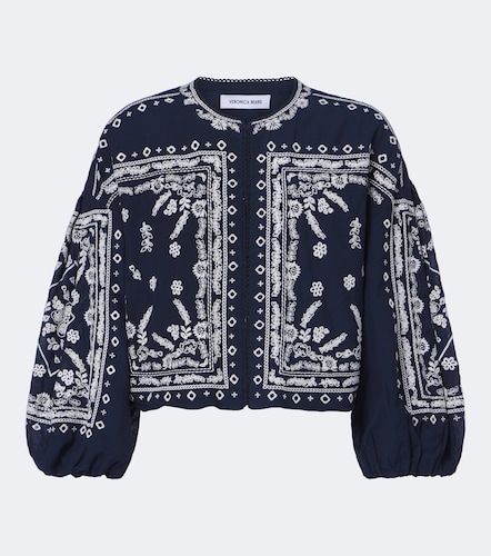 Veste Drake en coton mélangé à broderies - Veronica Beard - Modalova