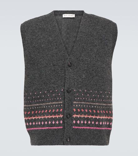 Cardigan sans manches en laine - Our Legacy - Modalova