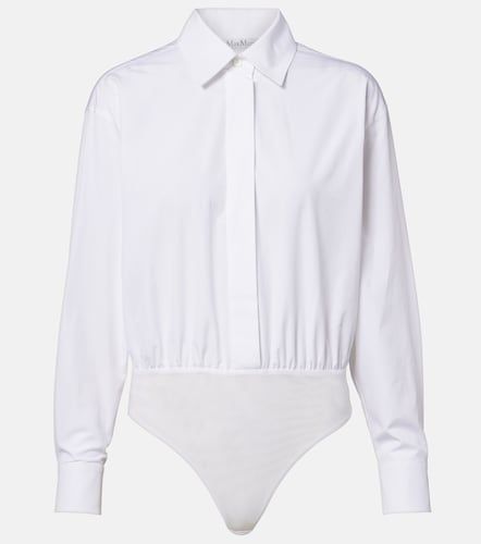 Body Aere en coton et tulle - Max Mara - Modalova