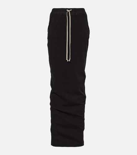 Jupe DRKSHDW Pillar en denim - Rick Owens - Modalova
