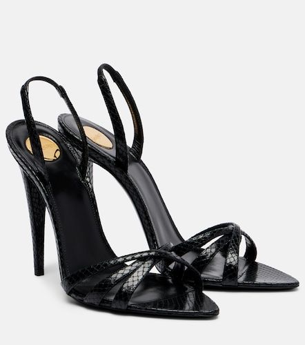 Sandales slingback Kate en cuir - Saint Laurent - Modalova