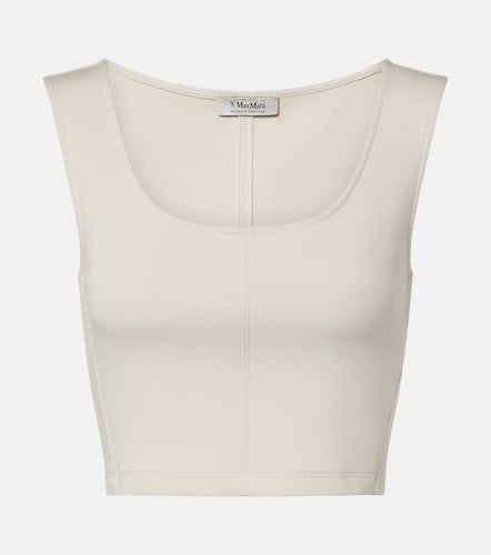 Crop top Dire en coton mélangé - 'S Max Mara - Modalova