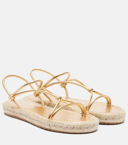 Sandales espadrilles Bali en cuir - Gianvito Rossi - Modalova