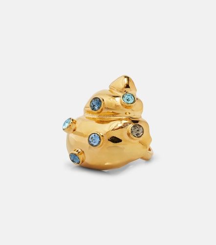 Bague Seashell à cristaux - Oscar de la Renta - Modalova