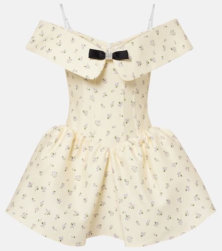 Robe en coton et soie à épaules dénudées - Shushu/Tong - Modalova