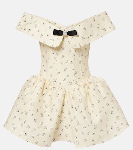 Robe en coton et soie à épaules dénudées - Shushu/Tong - Modalova