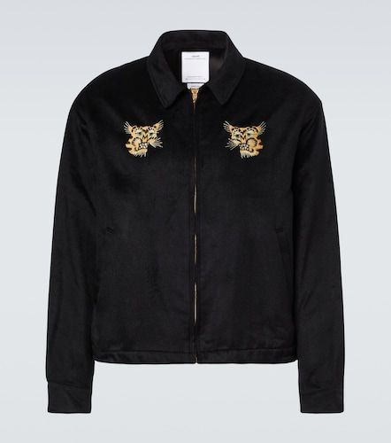 Veste blouson Norad brodée en soie - Visvim - Modalova