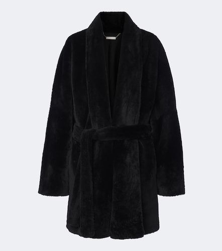 Manteau Raquel en shearling - Nour Hammour - Modalova